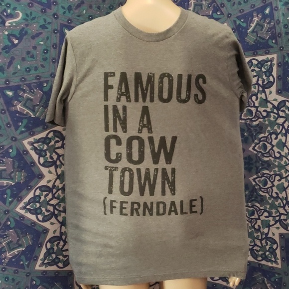 Ferndale cow town t-shirt size med - Picture 3 of 3